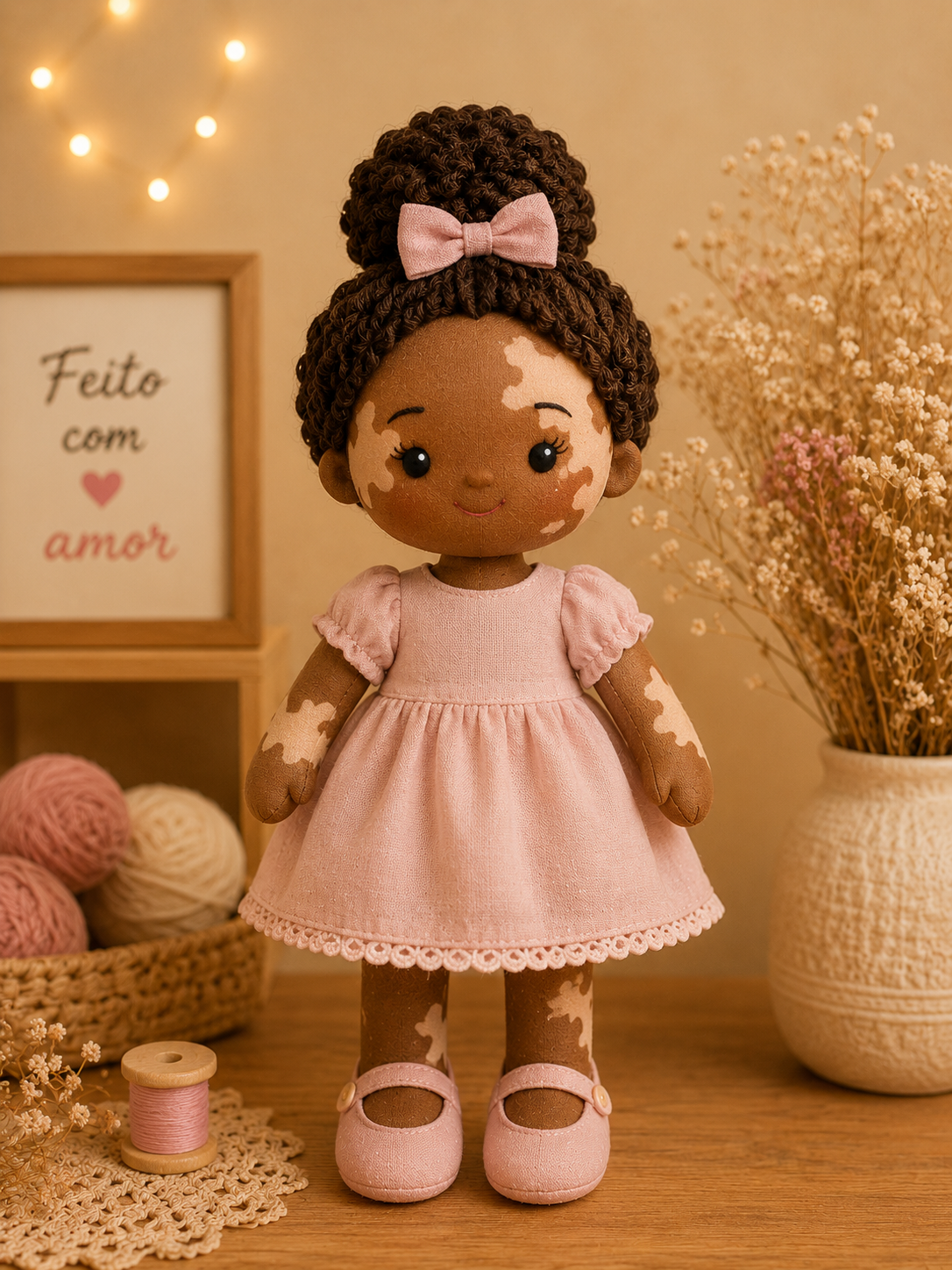 Boneca Vitiligo